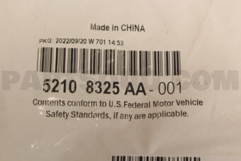 52108325AA (F)(S) TRANSMISSION FILTER