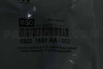53021661AA (<)SEAL OIL ADAPTOR