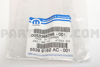 55399162AC W/STRIP REAR DOOR BELT OUTER
