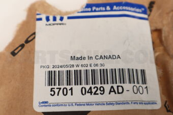 57010429AD MOULDING B PILLAR
