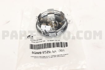 5QW99SZ0AA (^)CAP WHEEL CENTER