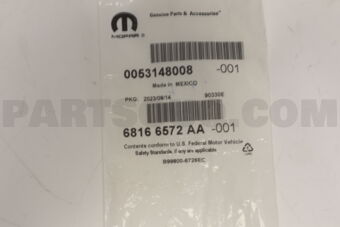 68166572AA (F)(S)BLADE FRONT WIPER