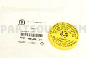 68211910AB TANK   CAP MASTER CYLINDER R