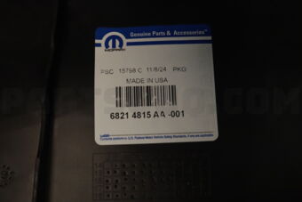 68214815AA (F)(S)BELLY PAN FRONT