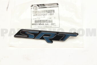 68239548AA NAMEPLATE SRT