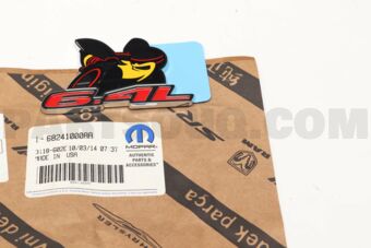 68241000AA NAMEPLATE FRONT FENDER