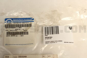 68256670AA B - PLATE KIT