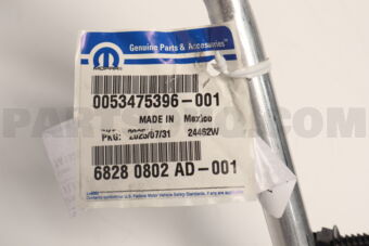 68280802AD FLEX. HOSE COOLANT BOTTLE OU