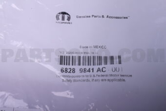 68289841AC MOULDING ROOF