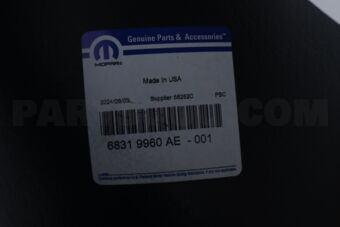 68319960AE PROTECTION SPLASH