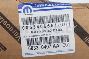 68330407AA ELECTRONIC CONTROL PARKING B