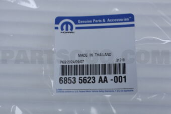 68535623AA AIR FILTER CABIN AIR