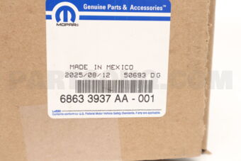 68633937AA TAIL LAMP REAR FOG