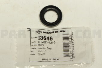 I3646 SEAL ENGINE INJECTION PUM