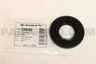 I3648 SEAL WHEEL HUB AXLE S
