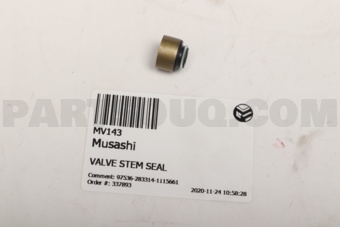 MV143 VALVE STEM SEAL