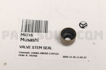 MV216 VALVE STEM SEAL