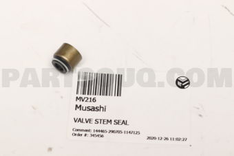 MV216 VALVE STEM SEAL