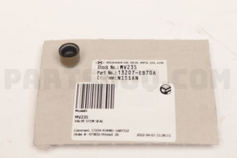 MV235 VALVE STEM SEAL