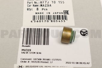 MV319 VALVE STEM SEAL