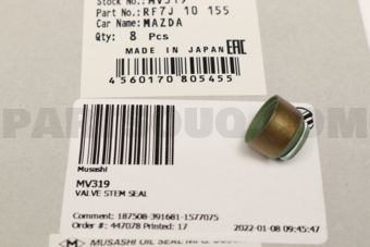 MV319 VALVE STEM SEAL