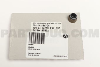 MV506 VALVE STEM SEAL