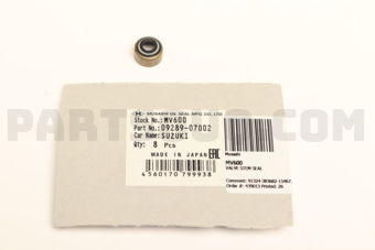 MV600 VALVE STEM SEAL
