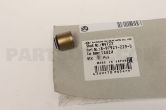 MV722 VALVE STEM SEAL