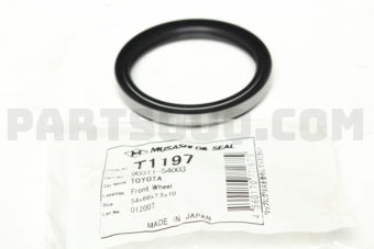 T1197 SEAL WHEEL HUB FRT OU