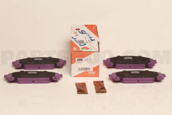 PN1845 BRAKE PAD FR CAMRY HIGHLANDER RAV4