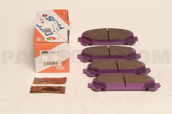 PN1845 BRAKE PAD FR CAMRY HIGHLANDER RAV4