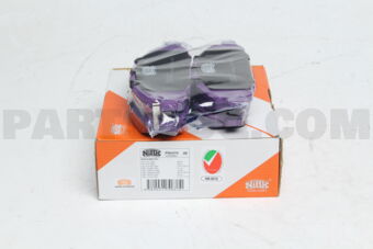 PN2475 BRAKE PAD  CARAVAN 2500