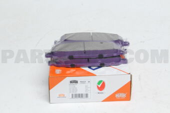 PN2475 BRAKE PAD  CARAVAN 2500