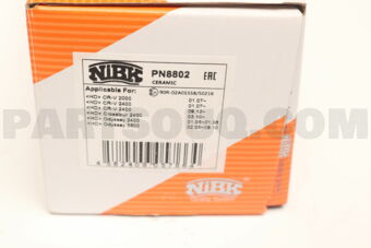 PN8802 BRAKE PAD HONDA CRV 2006-2013 FR