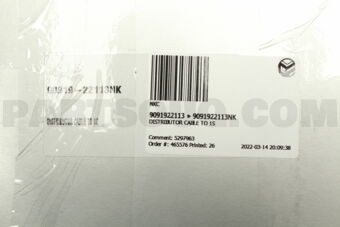 9091922113NK DISTRIBUTOR CABLE TO 1S