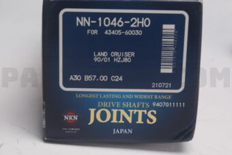 NN10462HO CV JOINT