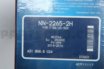 NN22652H CV JOINT