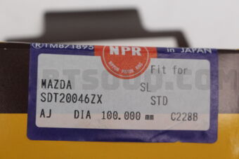 SDT20046ZXSTD PISTON RING SET