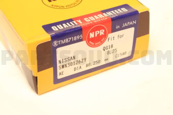 SWN30126ZY0025 RING PISTON SET 025 QG18 2GR 80MM