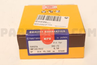 SWT10139ZZ0050 RING PISTON  050 3RZ/2RZ-FE