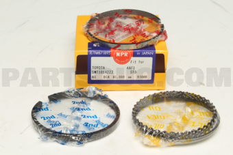 SWT10142ZZSTD RING SET, PISTON