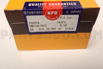 SWT10178ZZ0050 RING PISTON SET 050 5VZ
