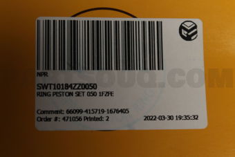 SWT10184ZZ0050 RING PISTON SET 050 1FZFE