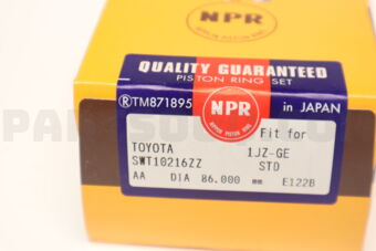 SWT10216ZZSTD RING PISTON STD 1JZGE