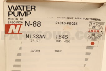 N88 WATER PUMP