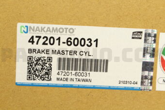 4720160031 BRAKE MASTER CYL. ASS