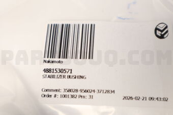 4881530571 STABILIZER BUSHING
