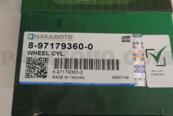8971793600 BRAKE MASTER CYL