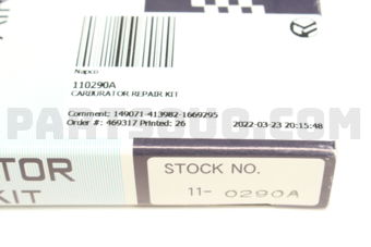 110290A CARBURATOR REPAIR KIT