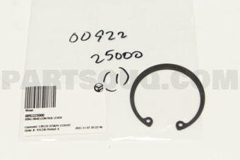 0092225000 RING-SNAP,CONTROL LEVER